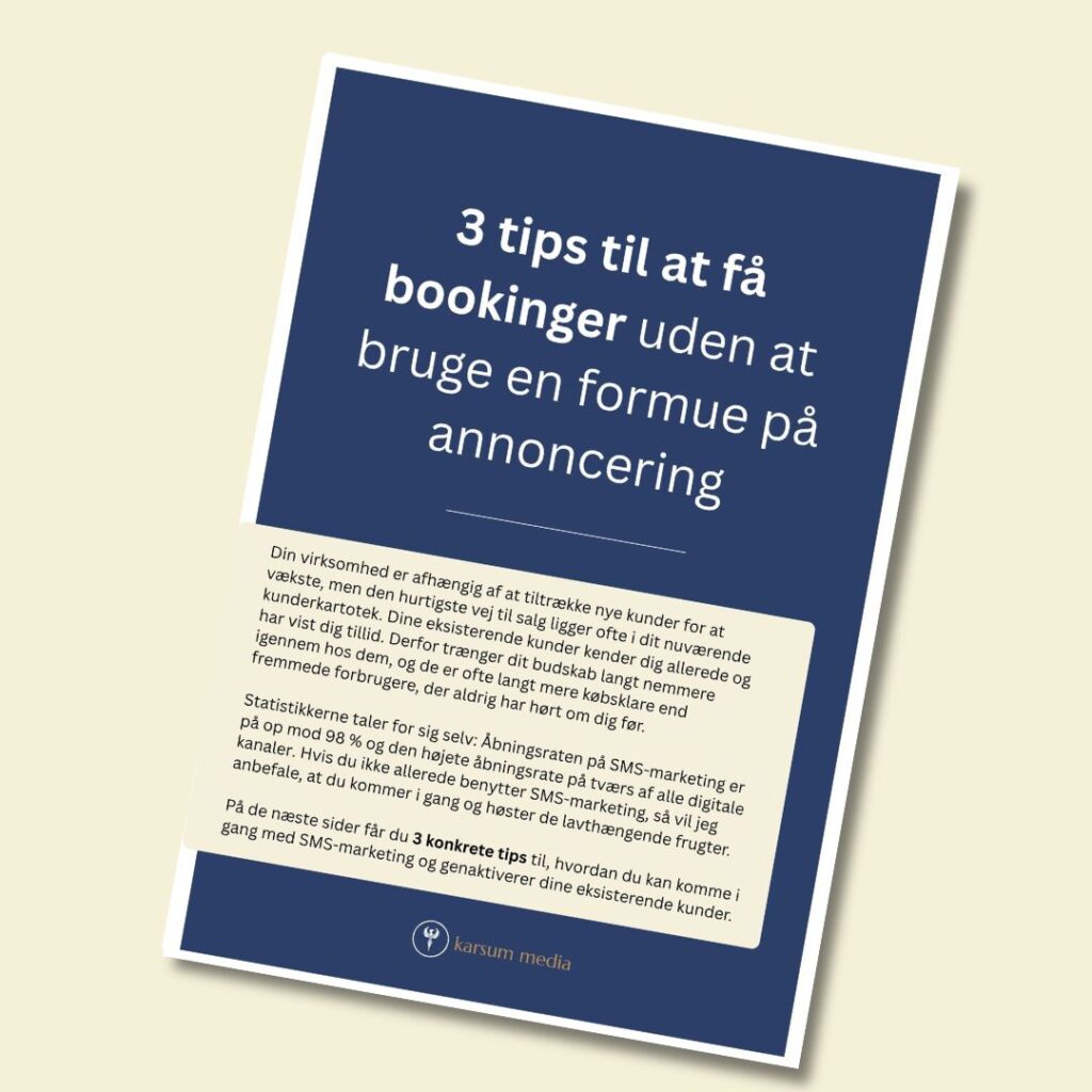 3 tips til at få bookinger uden at bruge en formue på annoncering